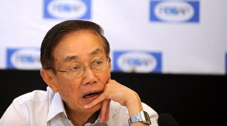 Cố vấn của lực lượng nổi dậy ở Philippines, ông Luis Jalandoni.